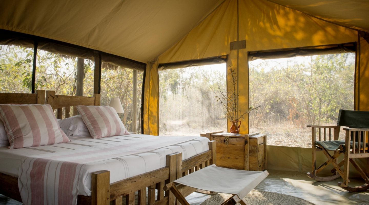 Kigelia Lodge bedroom in Ruaha National Park