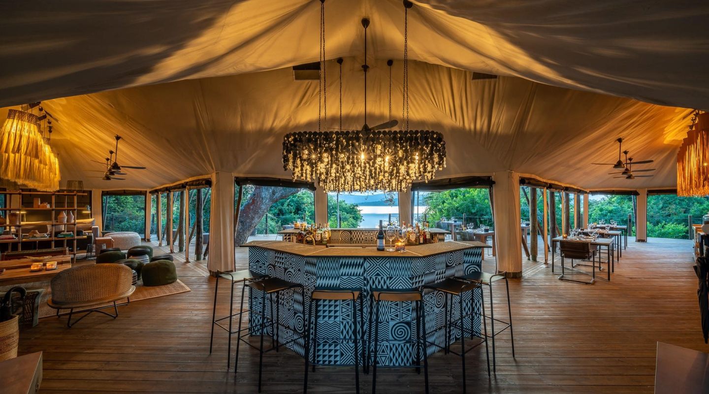 Magashi Camp Dining area