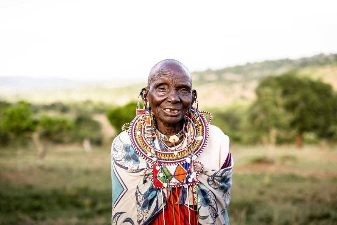 Elderly Member of the Maasai Tribe